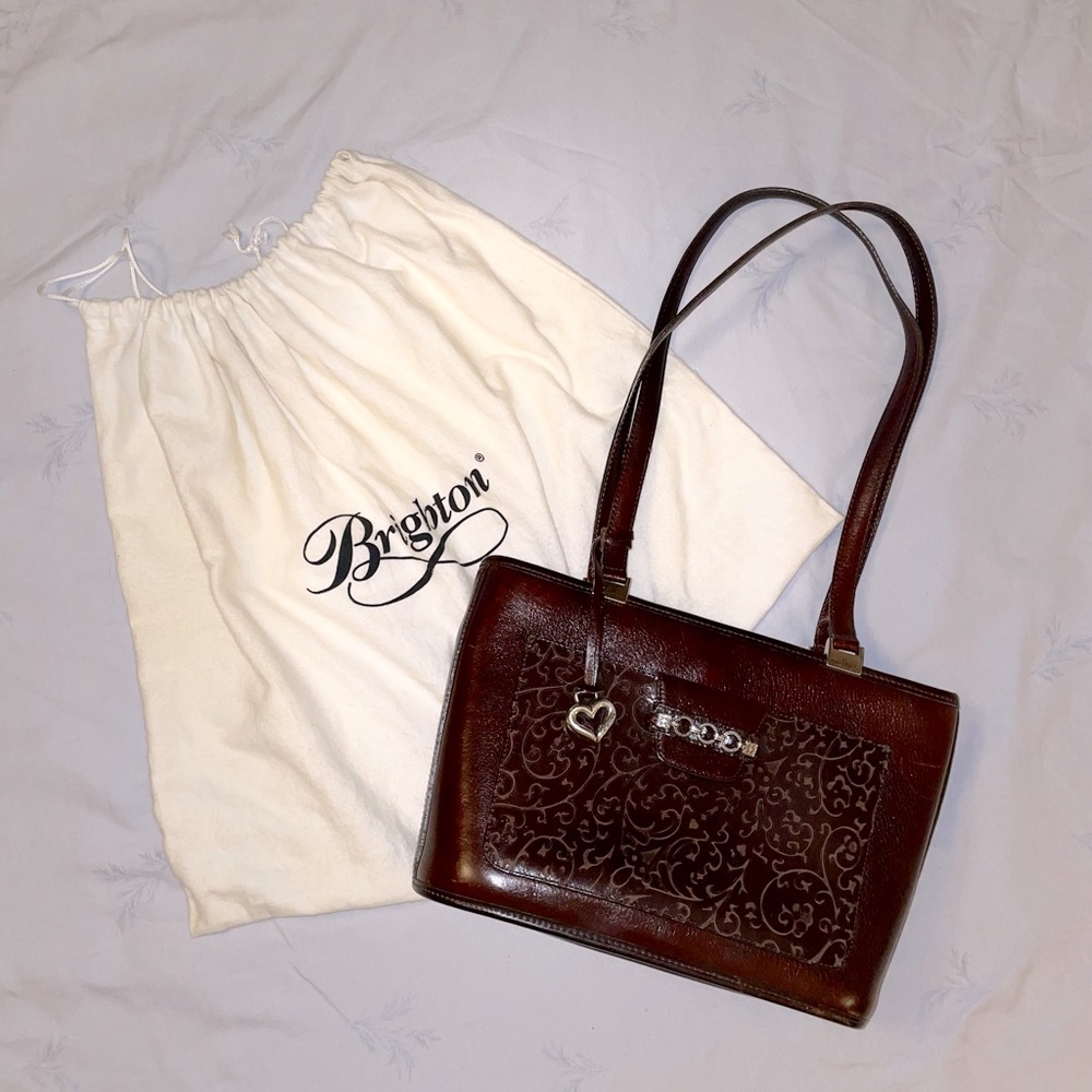 Brighton Embossed Leather Bag